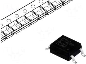 ISOCOM Optocoupler | SMD | Channels: