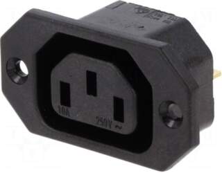 K+B Connector: AC supply | socket
