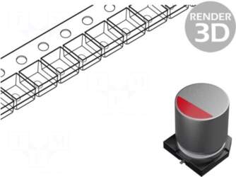 KEMET Capacitor: polymer | 180uF |