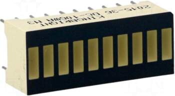 KINGBRIGHT ELECTRONIC Display: LED | bargraph