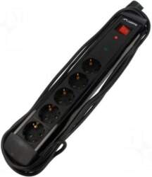LANBERG Plug socket strip: protective |