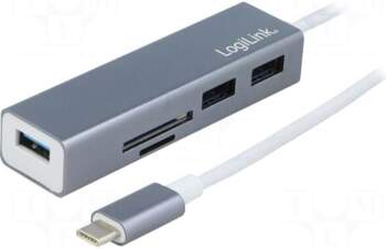 Logilink Hub USB | microSD,SD