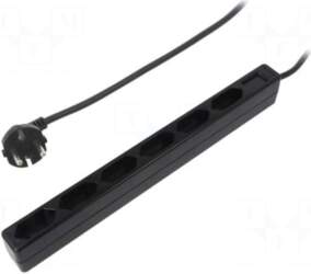 Logilink Plug socket strip: protective |