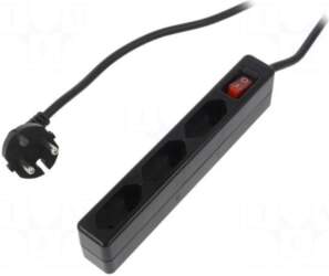 Logilink Plug socket strip: protective |
