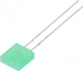 LUMEX LED | green | rectangular