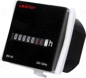 MÜLLER Counter: electromechanical | mechanical indicator