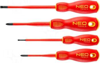 NEO TOOLS Screwdriver: insulated-set | insulated