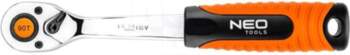 NEO TOOLS Wrench: rattle | 1/4"