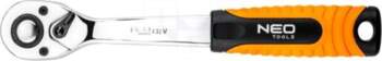 NEO TOOLS Wrench: rattle | 1/4&quot