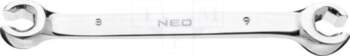 NEO TOOLS Wrench: ring half-open |