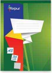 Notebook, removable pages, Forpus, A5/70, Squared