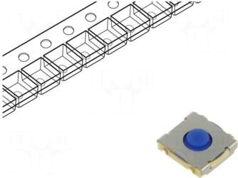 OMRON Electronic Components Microswitch TACT |