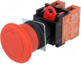 OMRON Switch: emergency stop | 22mm
