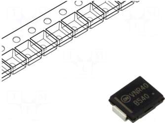 ONSEMI Diode: Schottky rectifying | SMC