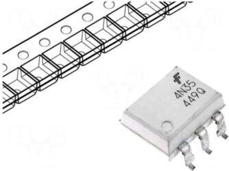 ONSEMI Optocoupler | SMD | Channels: