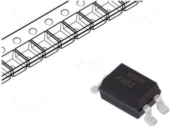 ONSEMI Optocoupler | SMD | Ch: