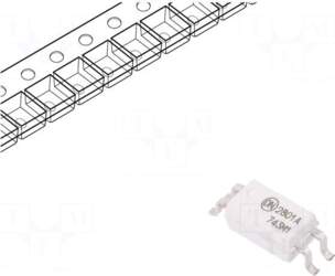 ONSEMI Optocoupler | SMD | Ch: