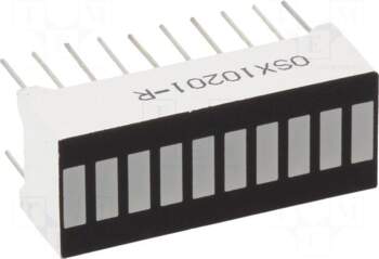 OPTOSUPPLY Display: LED | bargraph |