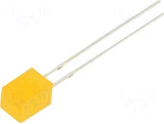 OPTOSUPPLY LED | orange | rectangular