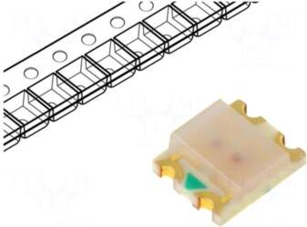 OPTOSUPPLY LED | red/green | SMD