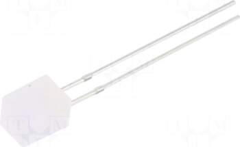 OPTOSUPPLY LED | yellow/blue | rectangular