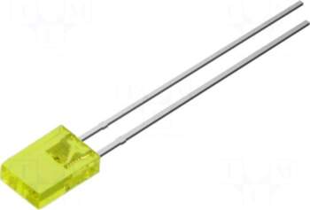OPTOSUPPLY LED | yellow | rectangular