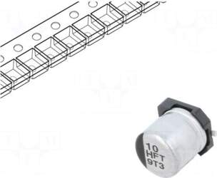 Panasonic Capacitor: electrolytic | low ESR