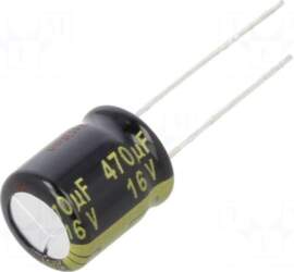 Panasonic Capacitor: electrolytic | low ESR