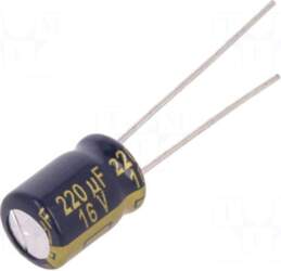 Panasonic Capacitor: electrolytic | low impedance