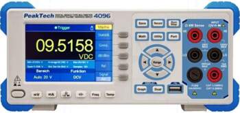 PEAKTECH Benchtop multimeter | LCD TFT