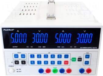 PEAKTECH Laboratory power supply: standard |