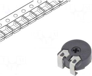 PIHER Potentiometer: mounting | 100kΩ |