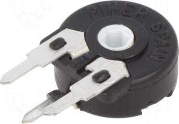 PIHER Potentiometer: mounting | 500Ω |