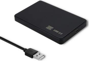 Qoltec External Hard Drive Case HDD/SSD