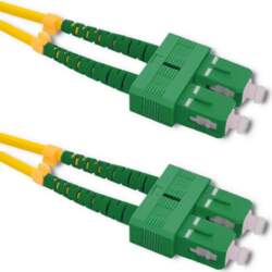 Qoltec Patchcord fiber optic SC/APC -