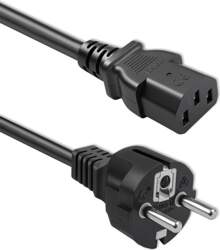 Qoltec Power cable SCHUKO CEE 7/7