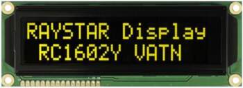 RAYSTAR OPTRONICS Display: LCD | alphanumeric