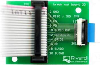 Riverdi Adapter | Features: ZIF 20pin