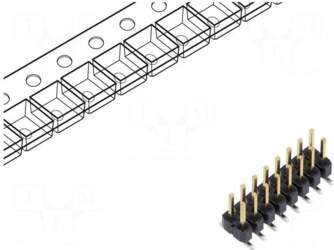 SAMTEC Connector: pin strips | pin