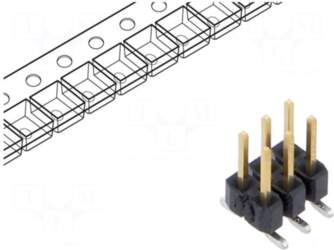 SAMTEC Connector: pin strips | pin