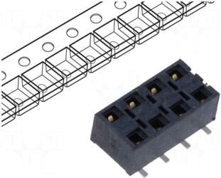 SAMTEC Connector: pin strips | socket