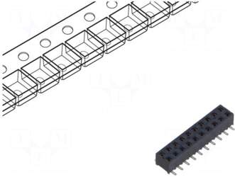 SAMTEC Connector: pin strips | socket