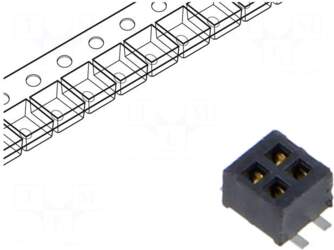 SAMTEC Connector: pin strips | socket
