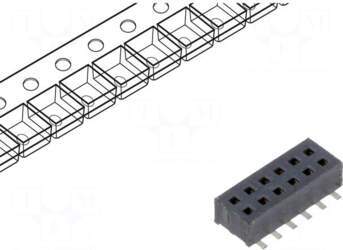 SAMTEC Connector: pin strips | socket