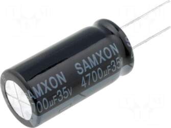 SAMXON Capacitor: electrolytic | THT |