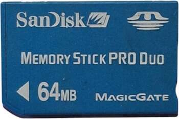 Sandisk Memory Stick Pro Duo Magicgate