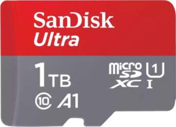 SanDisk Ultra microSD 1TB + SD-adapt
