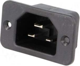 SCHURTER Connector: AC supply | socket