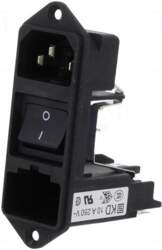 SCHURTER Connector: AC supply | socket