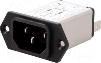 SCHURTER Connector: AC supply | socket